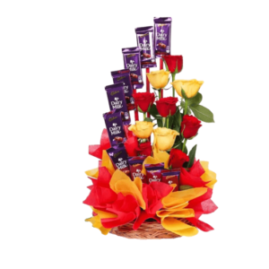Cuddly Bouquet of Cadburys
