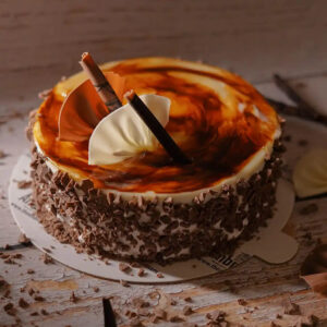 White Chocolate Blueberry Torte